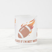 Football Satire Frosted Mok (Center)