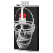 Football schedel heupfles (Links)