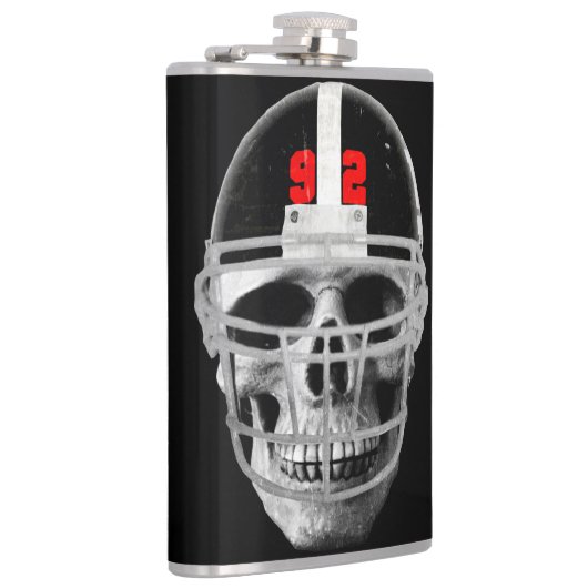 Football schedel heupfles (Rechts)