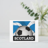 Football Schotland Briefkaart (Staand voorkant)
