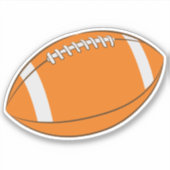 Football Season Football Sticker (Voorkant)