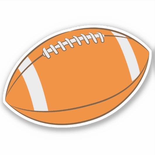Football Season Football Sticker (Voorkant)