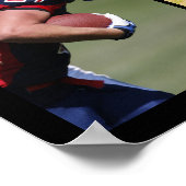 Football Senior Afstuderen 6 Fotocollage Poster (Hoek)