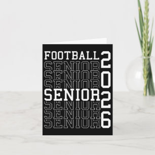 Football Senior Night Football Senior 2026 Afgestu Kaart