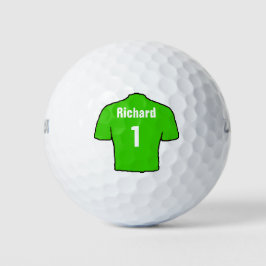 Football Shirt Ontwerp op Football ventilator Golfballen