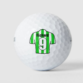 Football Shirt Ontwerp op Football ventilator Golfballen
