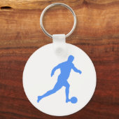 Football Silhouette Sleutelhanger (Voorkant)