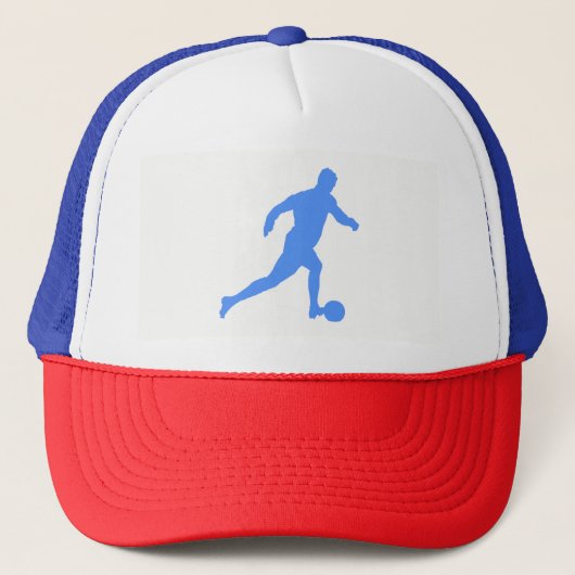 Football Silhouette Trucker Pet (Voorkant)