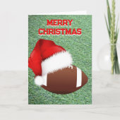 Football & Sinterklaas Aangepaste Kerst Kaarten (Voorkant)