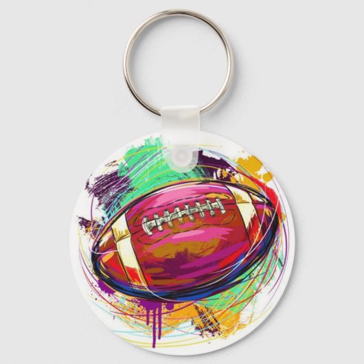 Football Sleutelhanger (Voorkant)