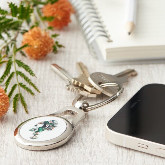 Football Sleutelhanger (Zijkant)