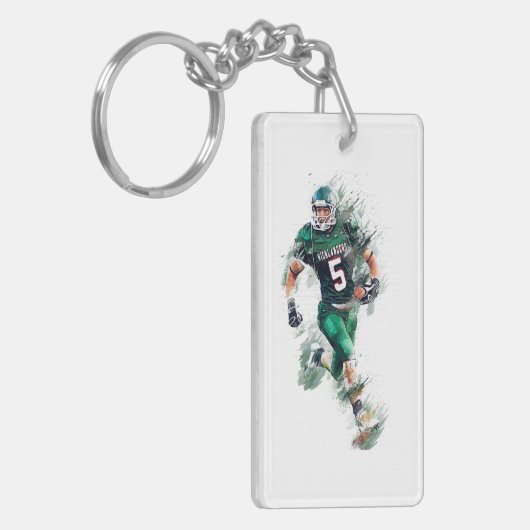 Football Sleutelhanger (Voorkant Links)