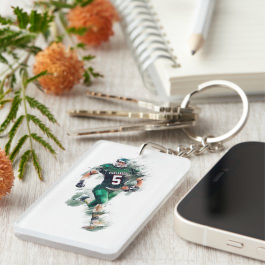 Football Sleutelhanger (Voorkant Rechts)