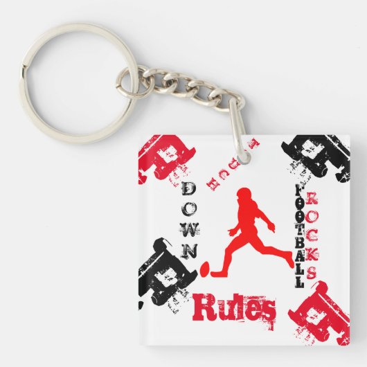 FOOTBALL SLEUTELHANGER (voorkant)