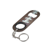 Football Sleutelhanger Flessenopener (Achterkant Gekanteld)