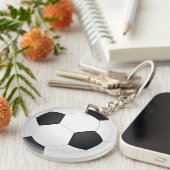 Football Sleutelhanger Soccerball (Voorkant Rechts)