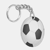 Football Sleutelhanger Soccerball (Voorkant Links)