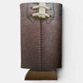 Football Slim Koelbox met  tekst Seltzer Blikjeskoeler (Achterkant)