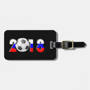 FOOTBALL SOCCER 2018 BAGAGELABEL