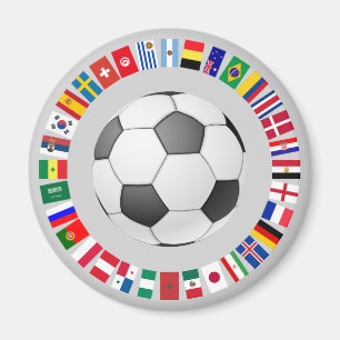 FOOTBALL SOCCER 2018 MAGNEET