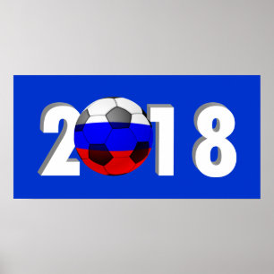 FOOTBALL SOCCER 2018 POSTER