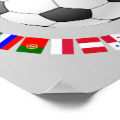 FOOTBALL SOCCER 2018 POSTER (Hoek)