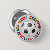 FOOTBALL SOCCER 2018 RONDE BUTTON 5,7 CM (Voorkant /achterkant)