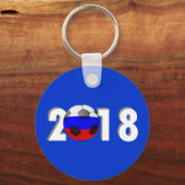 FOOTBALL SOCCER 2018 SLEUTELHANGER (Voorkant)