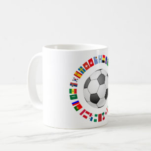 FOOTBALL SOCCER 2018 TEAM FLAGS CIRCLE KOFFIEMOK