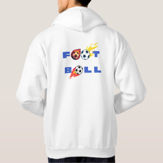 Football Soccer Ball Graphic Hoodie