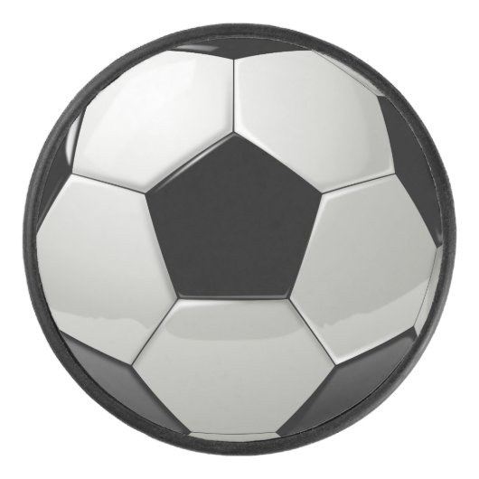 Football Soccer Ball Hockey Puck  (Voorkant)