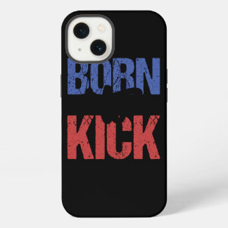Football Soccer Kicker Born To Kick Gift Idea iPhone 13 Hoesje