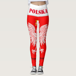 Football Soccer Polska over het wereldkampioenscha Leggings