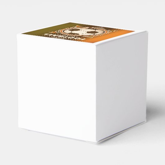 Football Soccer Sport Ball Bedankdoosjes (Achterkant)