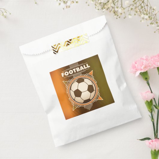 Football Soccer Sport Ball Bedankzakje (Gezegeld)