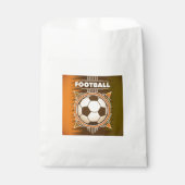 Football Soccer Sport Ball Bedankzakje (Voorkant)