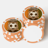 Football Soccer Sport Ball Poker Chips (Opstapeling)