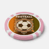 Football Soccer Sport Ball Poker Chips (Enkel)