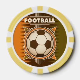 Football Soccer Sport Ball Pokerchips