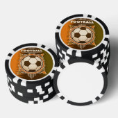 Football Soccer Sport Ball Pokerchips (Opstapeling)