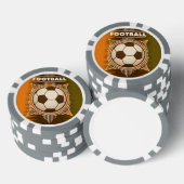Football Soccer Sport Ball Pokerchips (Opstapeling)