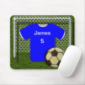 Football Soccer Theme Persoonlijke Mouepad Muismat (Met muis)