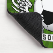 Football Soccer Wings Mousepad Muismat (Hoek)