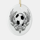 Football Soccer Wings Ornament (Rechts)