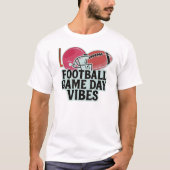 Football Spaardag Vibes T-shirt (Voorkant)