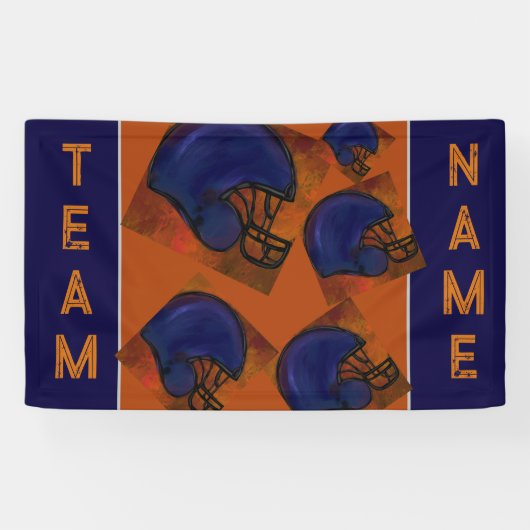 Football Spandoek (Horizontaal)