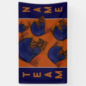 Football Spandoek (Verticaal)