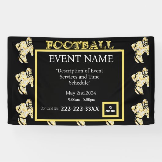FOOTBALL SPANDOEK (Horizontaal)