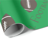 Football Spel Ball Cadeaupapier (Rol Hoek)