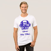 Football Spel Dag T-shirt (Voorkant volledig)